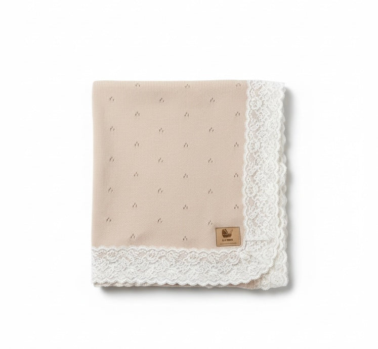 The Lace Knit Heirloom Blanket