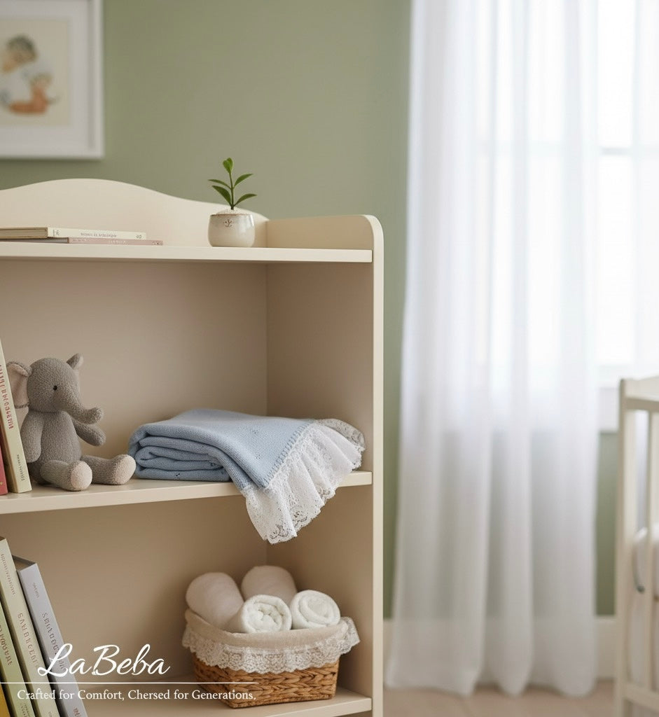 The Lace Knit Heirloom Blanket