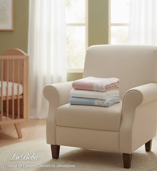 The Lace Knit Heirloom Blanket