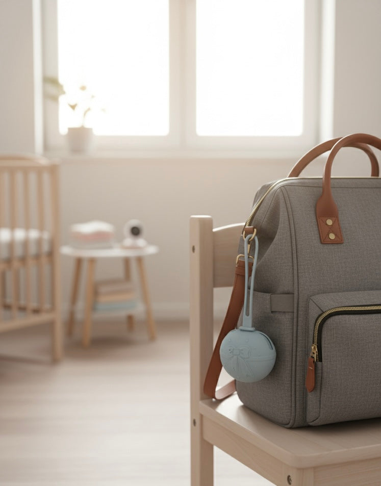 The La Beba Silicone Pacifier Travel Pod