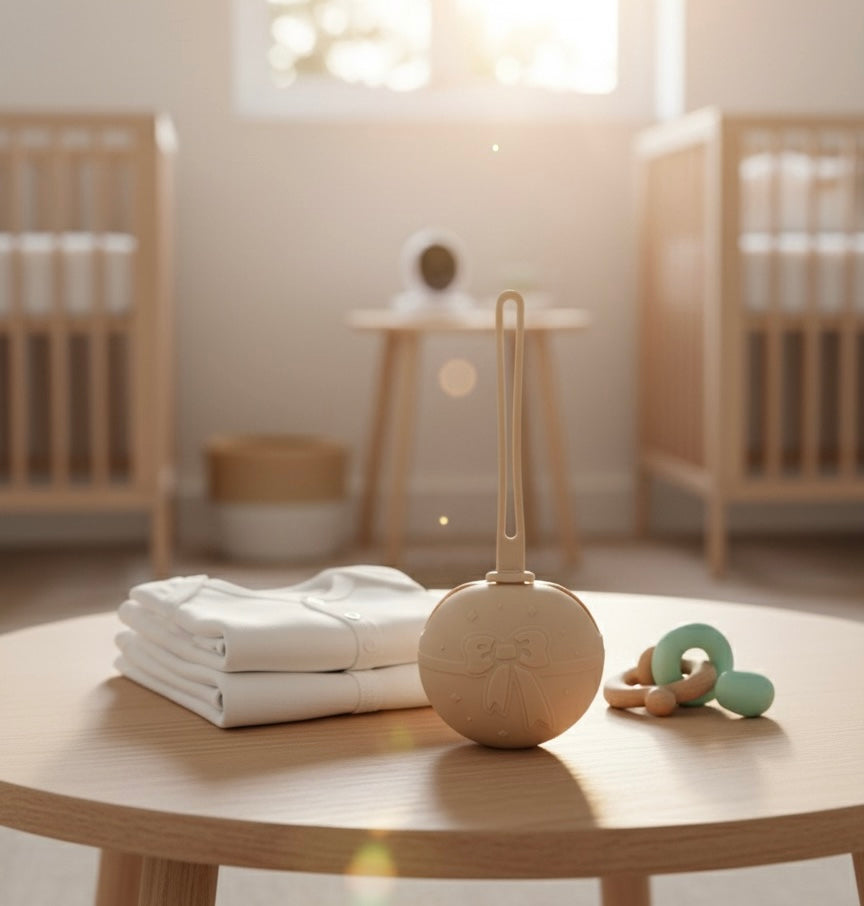 The La Beba Silicone Pacifier Travel Pod